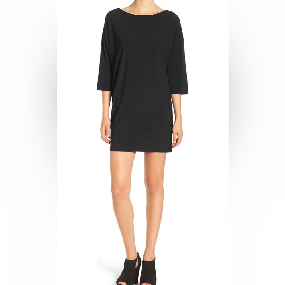 Leith Dolman Dress in Black, Size Small